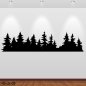 Preview: 46361 Wald Silhouette Wandsticker